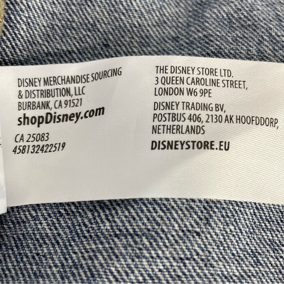 Disney Kids Mickey Mouse Denim Hooded Jacket Embroidered True Original Size 4 - Picture 14 of 16